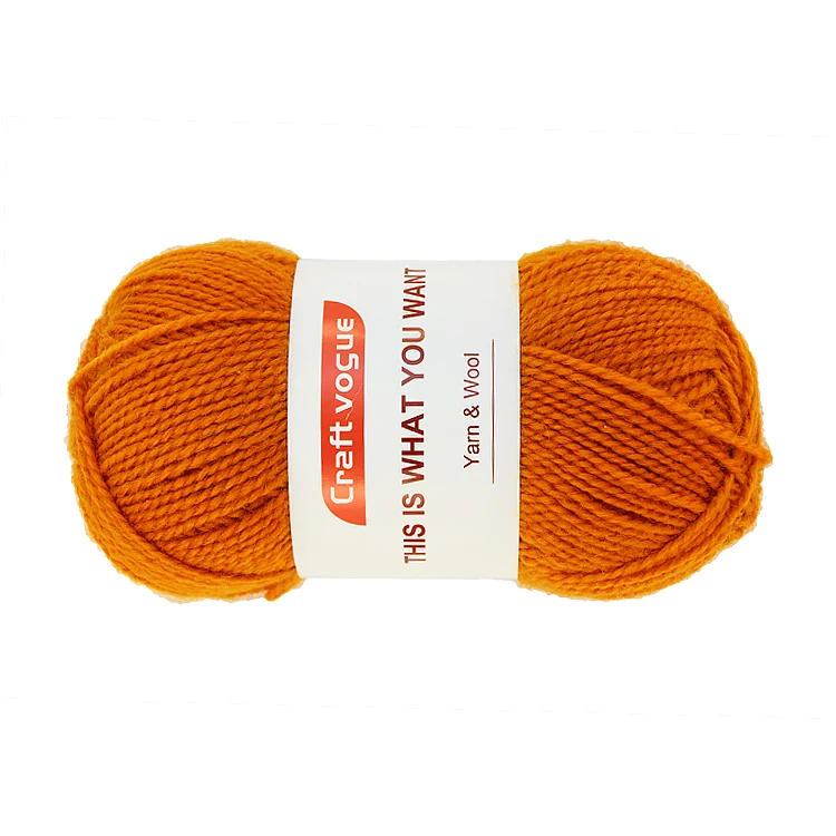 Custom wool acrylic blend yarn 50g 2ply wool acrylic comfortable soft blend yarn hand knitting