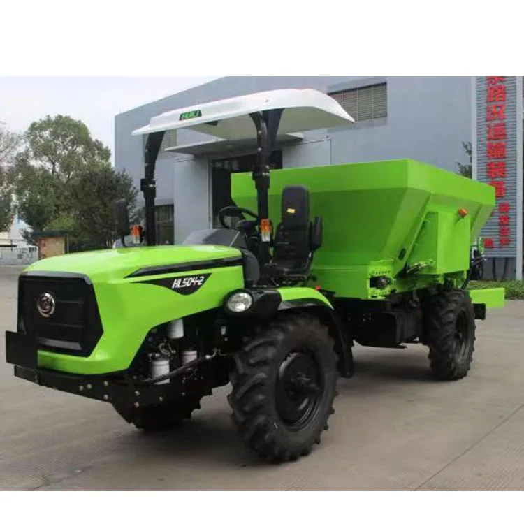 Huili 2Fgh-3 China Farm Truck Fertilizer Spreaders Tractors Mini 4x4 Farming Agricultural Tractor