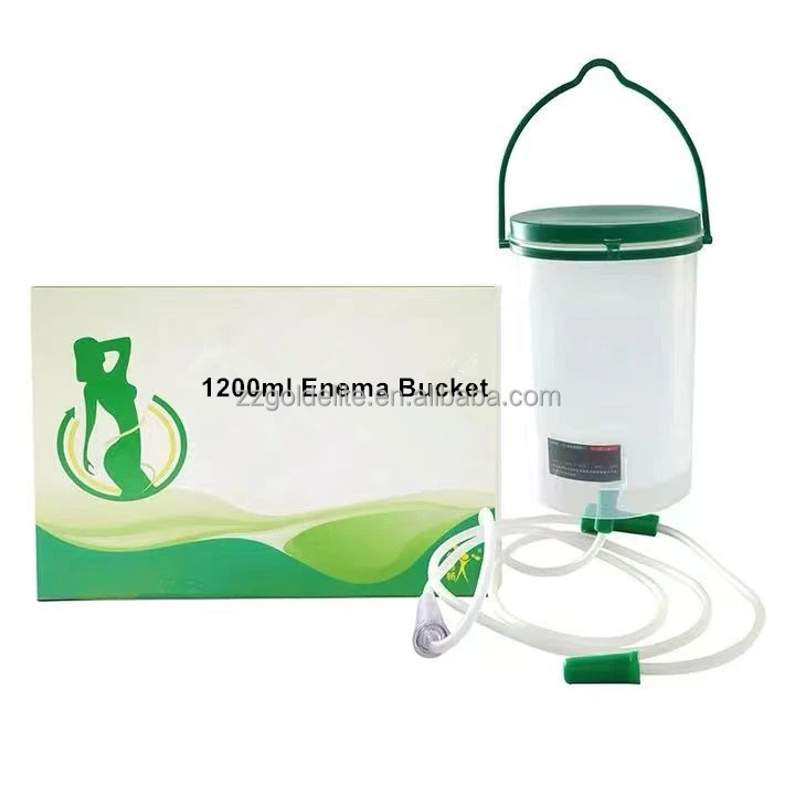 1200ml enema kit enema bucket