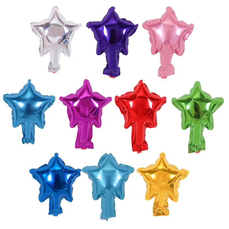 Party Decoration Unsex Mylar Five-points Star Globos Star Gradient Balloon For Party Wedding Birthday Supplies