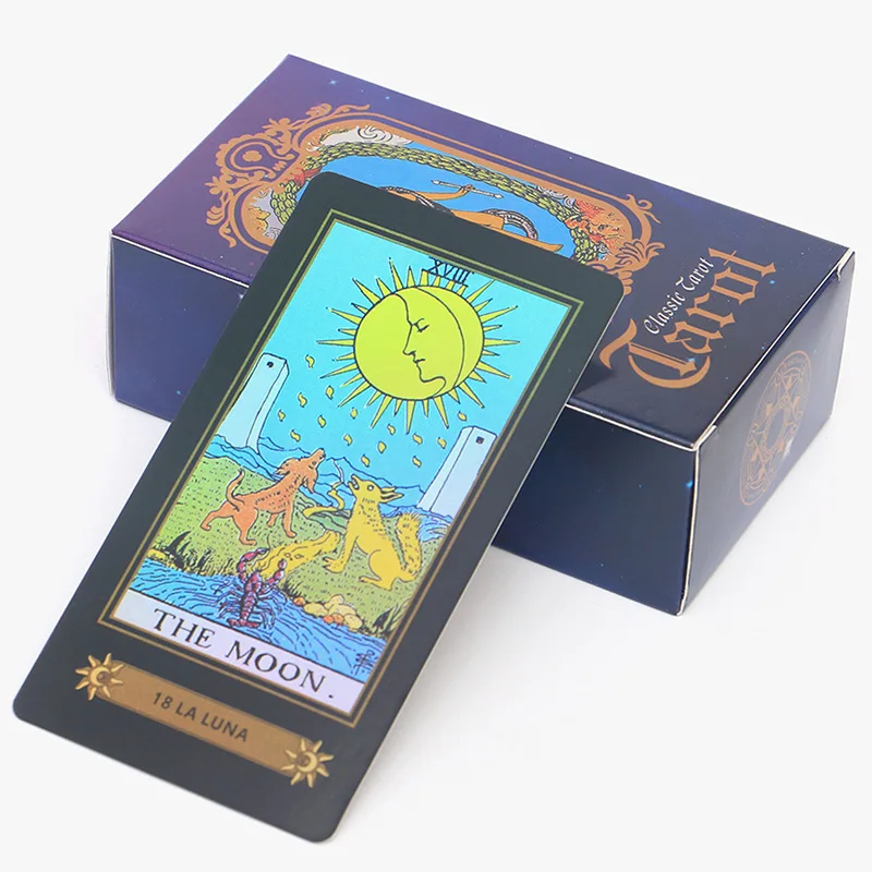 Manufacture Printing Tarrot Oracle Cards Tarot Cards Printing Set With Guide Book For Sale