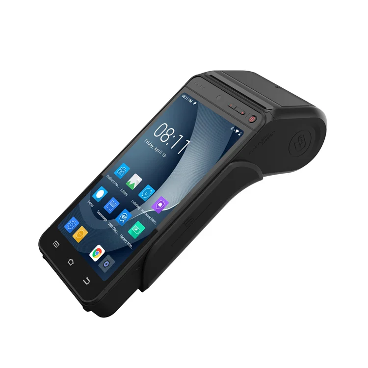 NFC 4G Wi-Fi 5 дюймовый сенсорный экран Pos-терминал для счетов устройство считывания банковских карт Ручной мобильный терминал Android