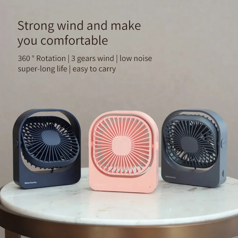 Summer Portable USB Rechargeable Ventilator Air Cooler Electric Small Handheld Mini Fans