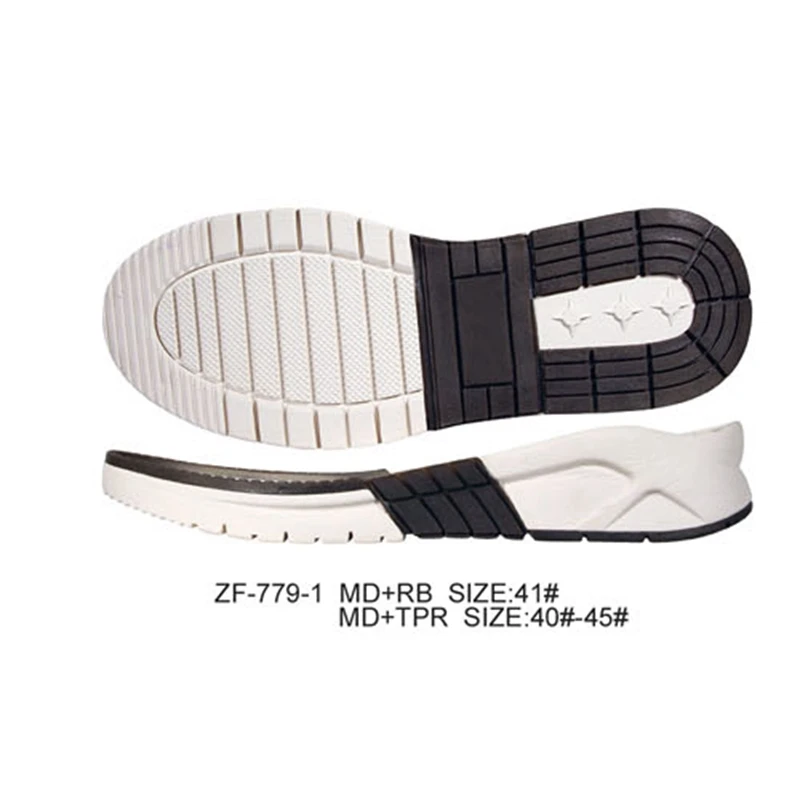 OEM Accept Custom Men Outdoor Rubber Comfort EVA Sports Shoes Outsole