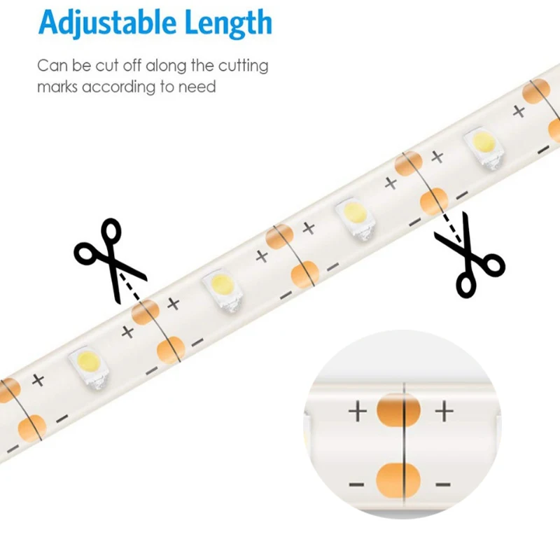 Solar power 3m LED strip lights warm white colorful tube Holiday strip lights with remote 8mode waterproof  outdoor fence garden