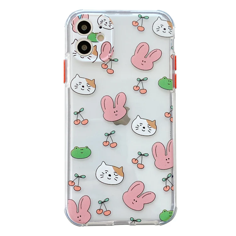 
Bunny pattern Soft Clear Back Cover For 6 6S 7 8 plus Smart Phone Unlocked Original Mobile Phone 