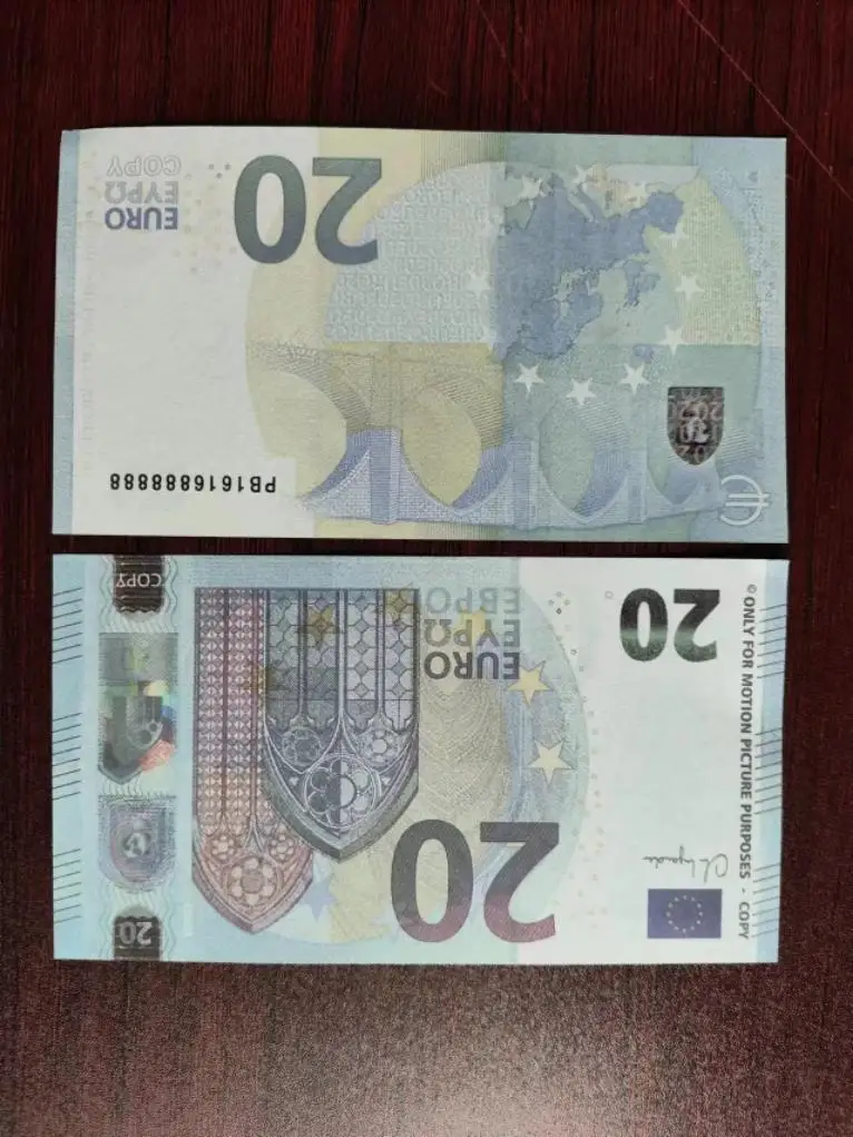 High Quality Movie Prop Euro Bank Ancestor Money Notes Party Novelties in Paper Movie Prop