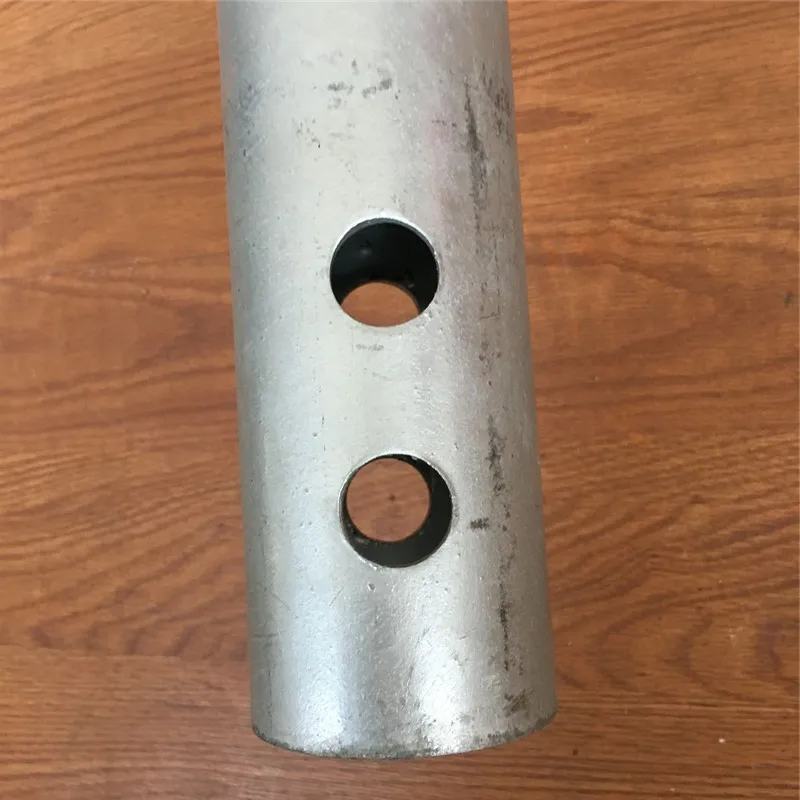 High Quality Carbon Steel Foundations Tubular Helical Screw Piers For Sale