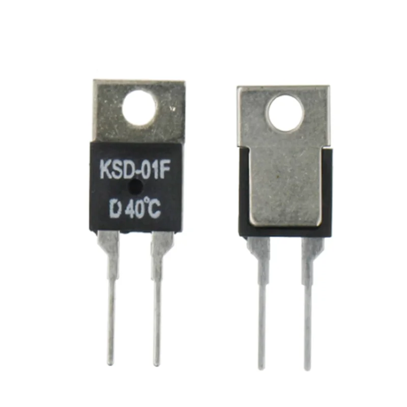 40 50 60 70 80 90 100 DegC NC Normally Closed NO Normally Open 1.5A Thermal Switch Temperature Sensor Thermostat KSD-01F JUC-31F