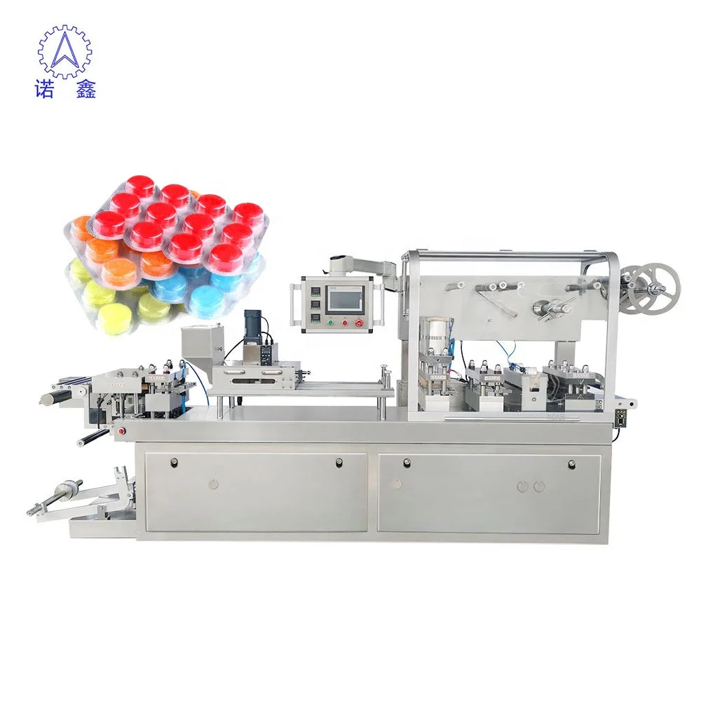 DPB-250 Pharmaceutical Flat Automatic Capsule Calcium Tablet Blister Packaging Machine