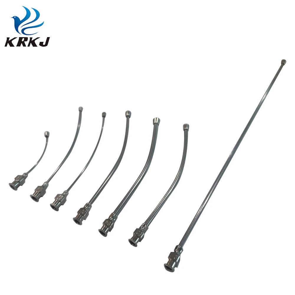 CETTIA KD129 various specs available stainless steel mouse parrot feeding tube drench gun nozzles