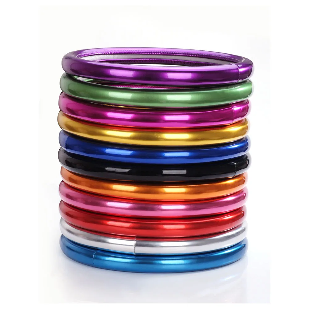 Car accessories laser colorful designer steering wheel covers for cars steer protector microfiber leather steering wheel cover