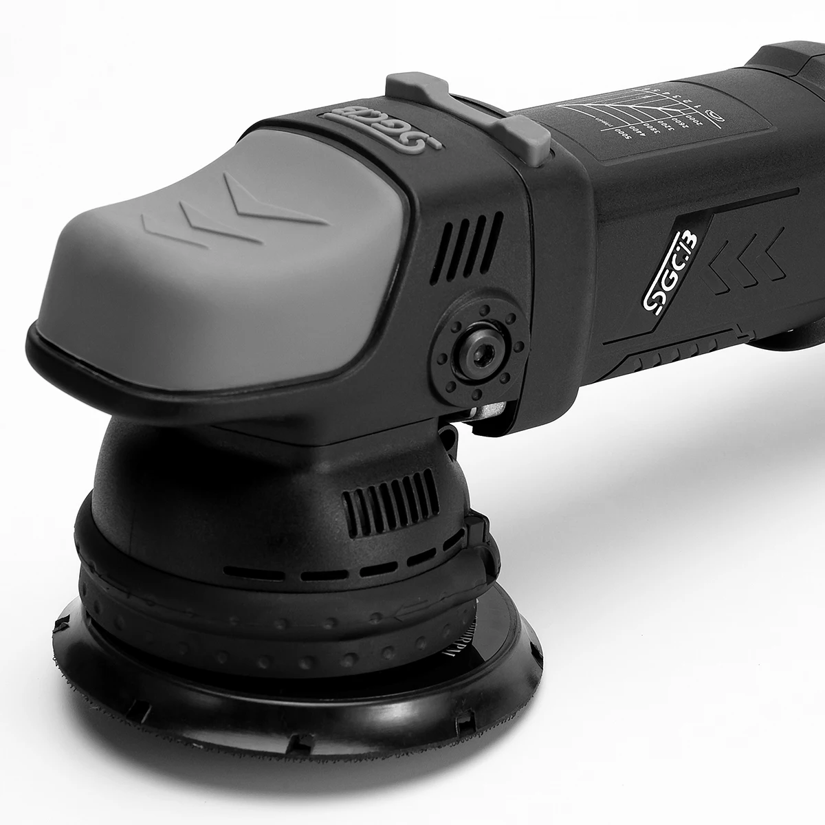 Роторная полировальная машинка SGCB, шлифовальная машинка 5 дюймов, с переменной скоростью, с мягким стартом, постоянная Скорость без нагрузки, Электрический циферблат, самоблокирующийся