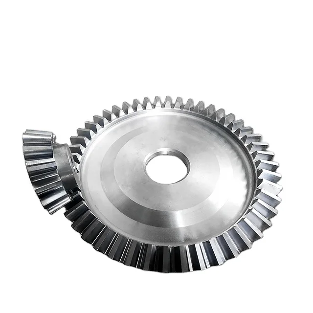 Mining Industrial Custom Angular Helical Pinion Gear Sets Bevel Gears