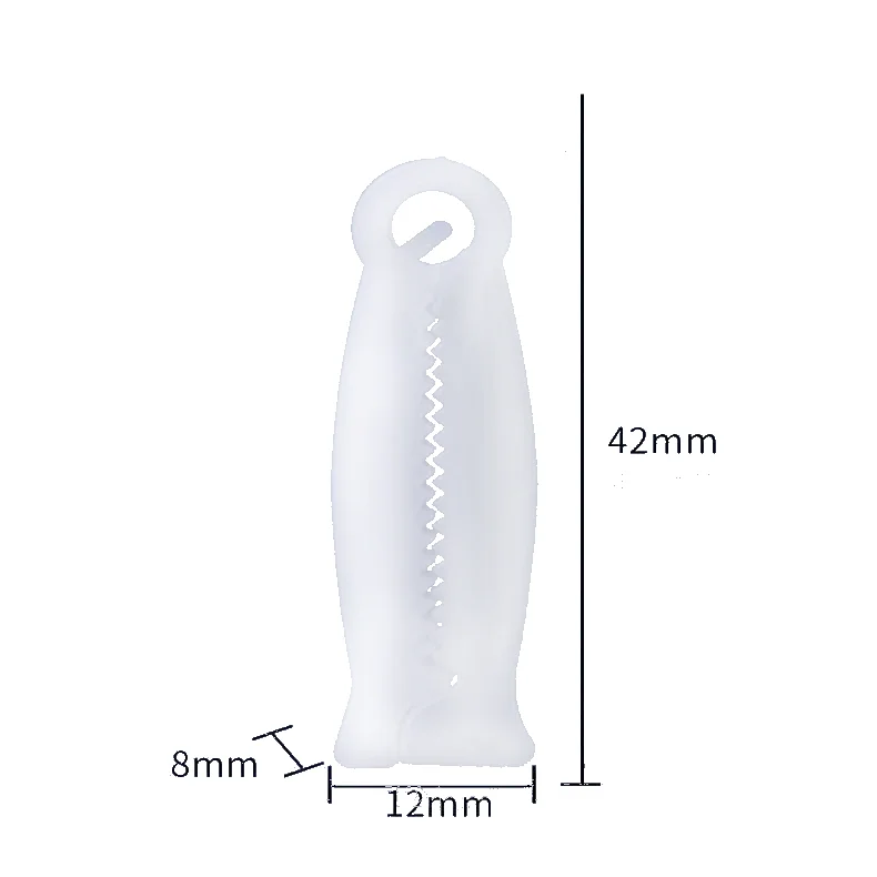 safe polymer material cord clamp for swine