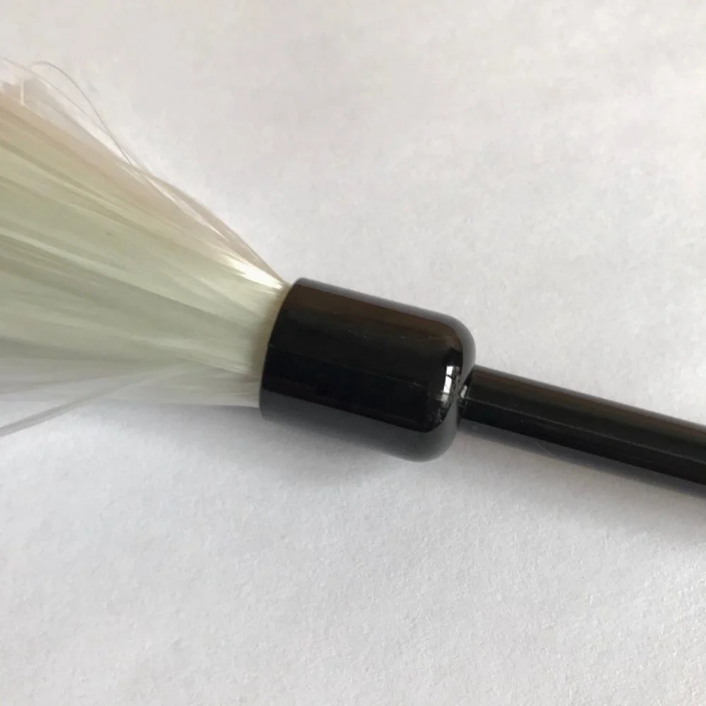 Factory Price Customized Logo Accepted Medical Forensic Use Professional White Color Fiberglass Latent Fingerprint Brush