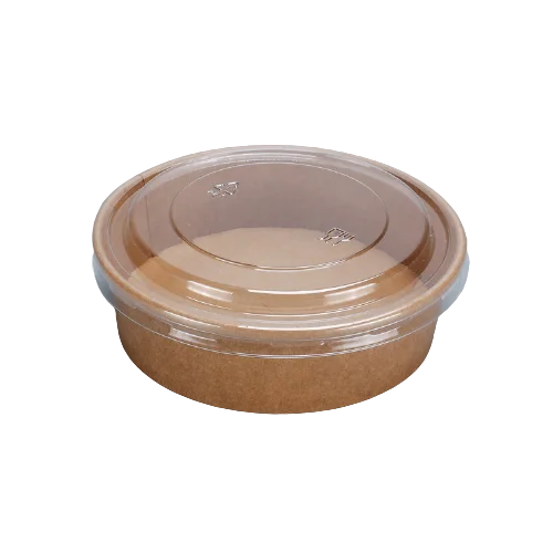 1300ml Paper Take Out Containers Kraft Lunch Meal Food Boxes Disposable Storage to Go Packaging