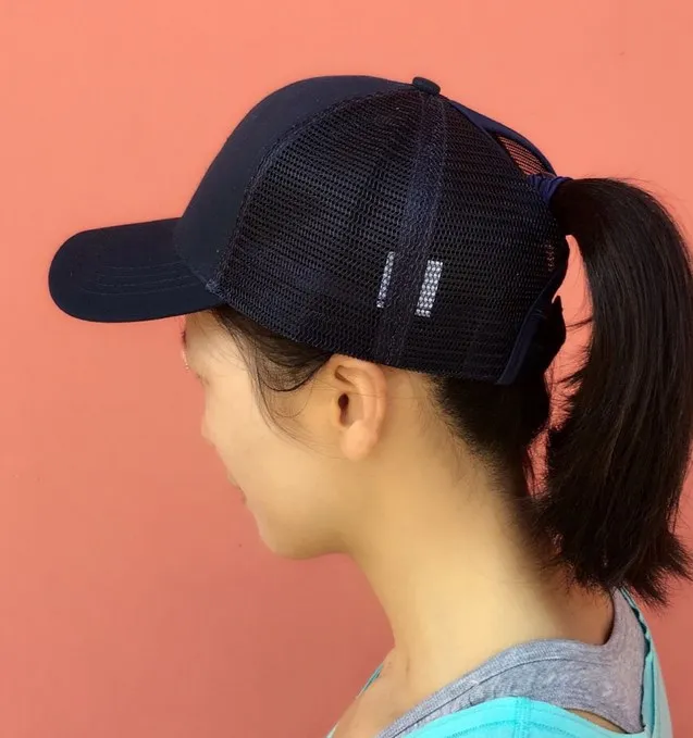 Оптовая продажа 2021, бейсболка для конского хвоста, летняя сетчатая шляпа с эластичным крестом и леопардовым принтом, бейсболка, спортивные кепки