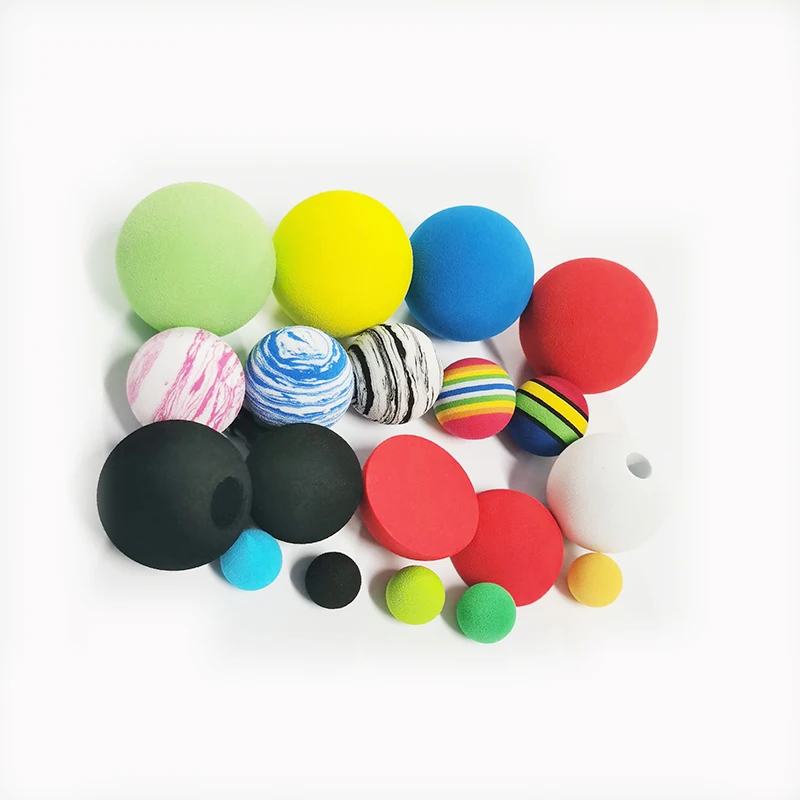 Factory directly produces high quality Eva foam balls with smooth surface and Eva foam antenna balls
