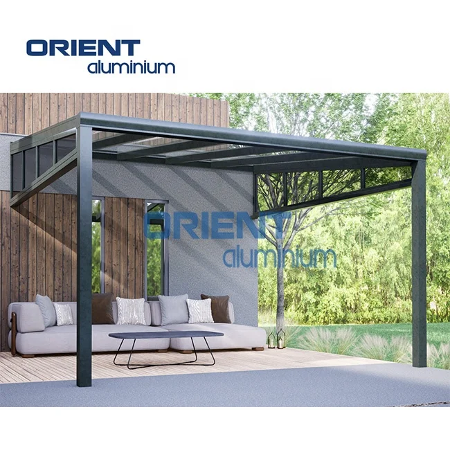 Aluminum Profile Sunshine Room and Winter Garden and Sun House with Polycarbonate Roof