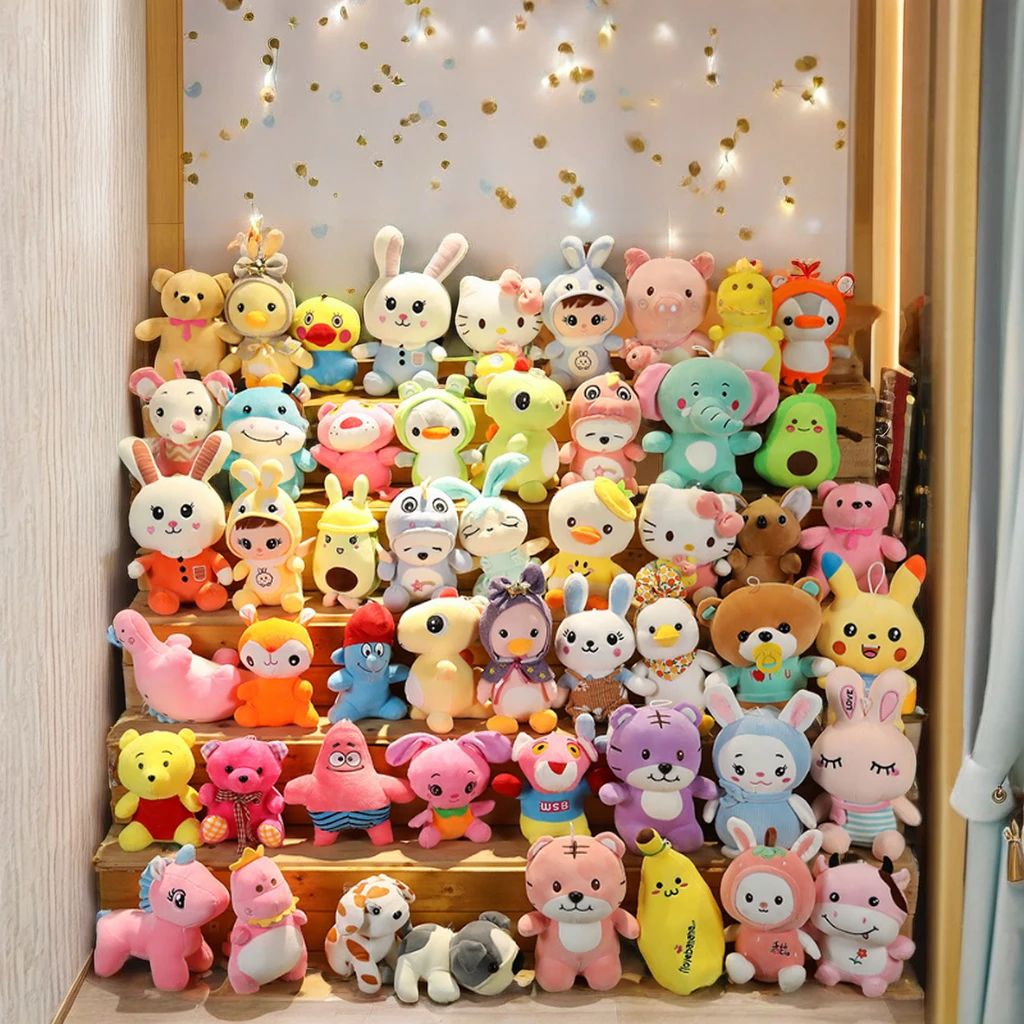 Factory Wholesale Cheap Discount Promotion 20CM Plush Toys Pikachu Charmander Bulbasaur Grabber Machine Doll