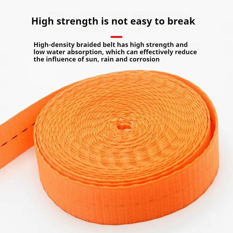 Factory Direct Winch Strap Cargo Lashing Belt Ratchet Tie J Hook S Hook End Polyester carbon steel tensioner