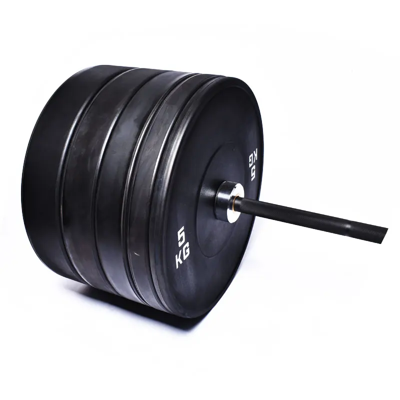 
Custom Logo 10 KG Weight Black Disc Printed Number Rubber Weight Plate Holder Attachment 