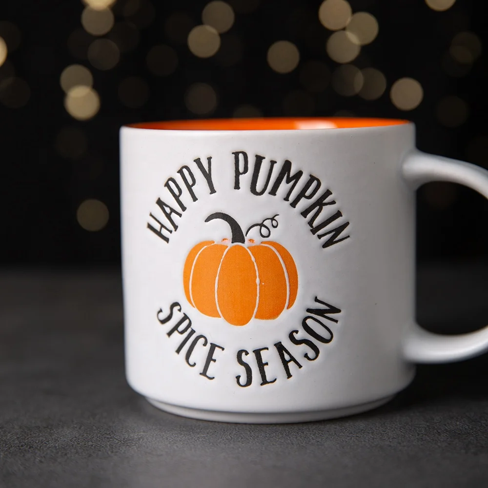 Ручная роспись тыквы сезонные чашки Хэллоуин тематические индивидуальные кружки