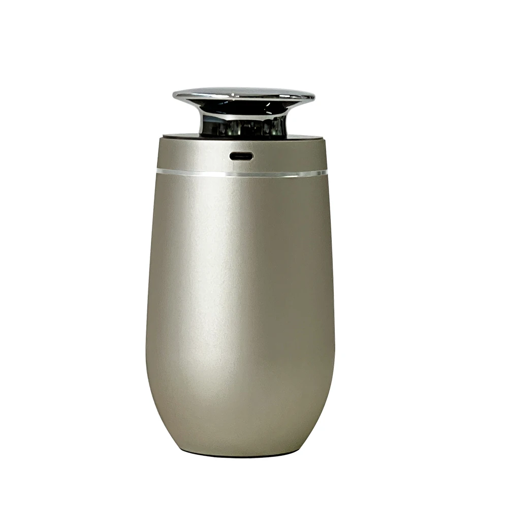 Custom Dual-Fluid Atomization Car Air Scent Diffuser Machine Waterless Car Aroma Essential Oil Diffuser