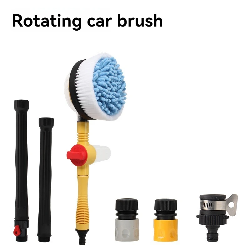Lingzhen Car Wash Tool Fully Automatic Rotating Brush for Household Car Cleaning