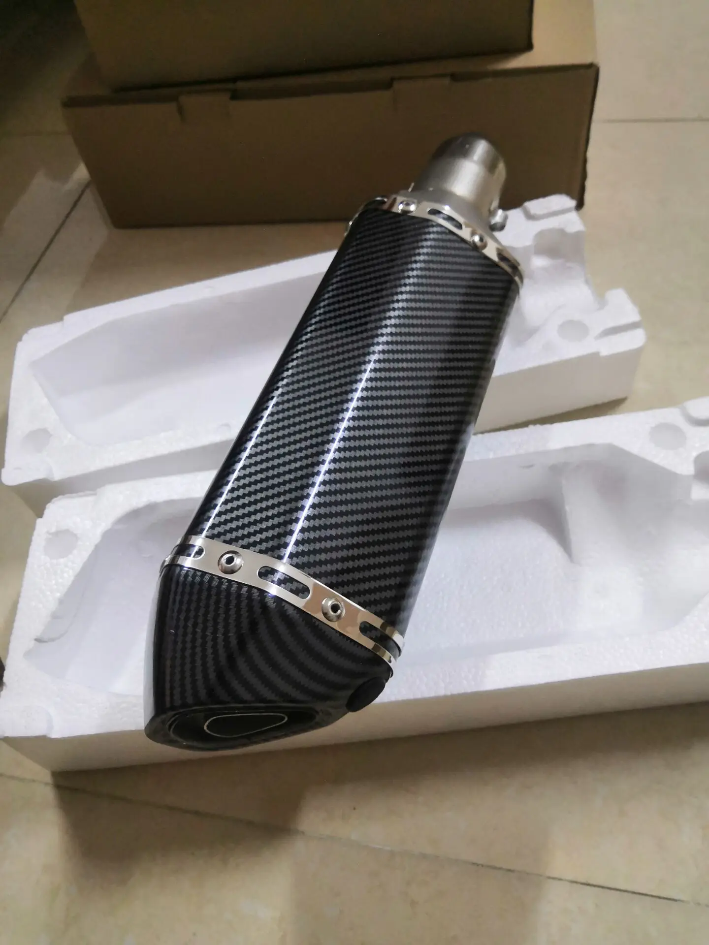 silencer pipe Motorcycle Exhaust Pipe 150cc scooter exhaust