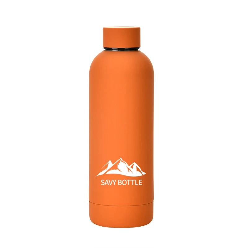 Новый дизайн 2021, изолированные термосы, портативные спортивные бутылки для воды с двойными стенками из нержавеющей стали 304