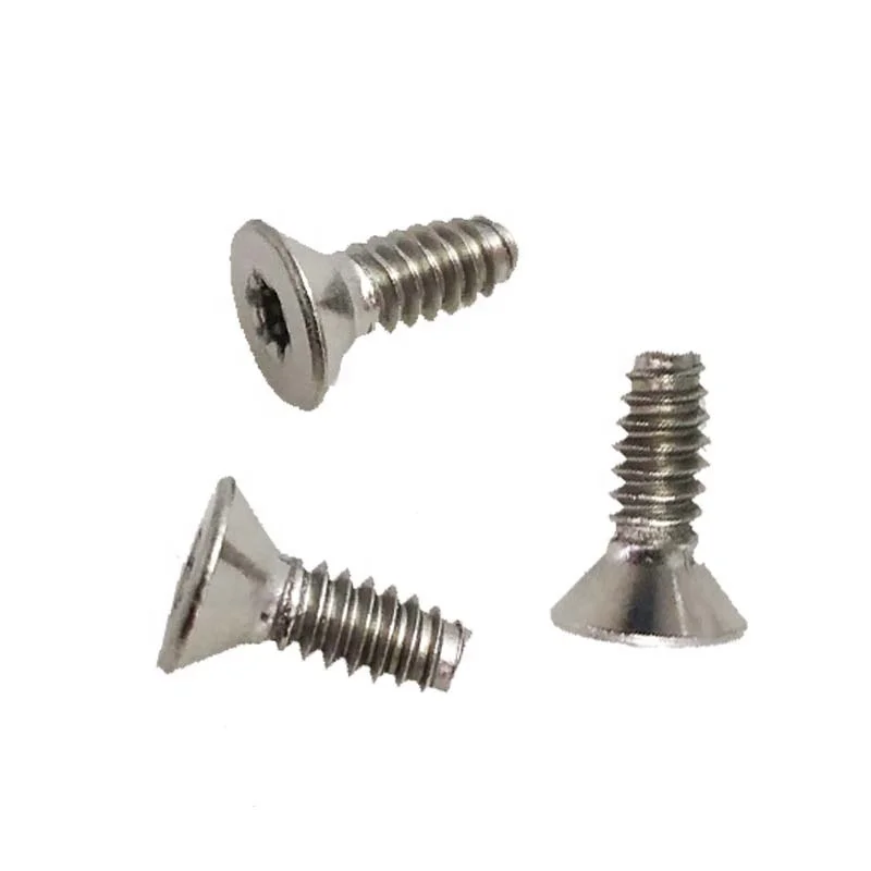 Stainless Steel Torx Countersunk Head Triangular Thread Rolling Twin-Lead Self Tapping Screws