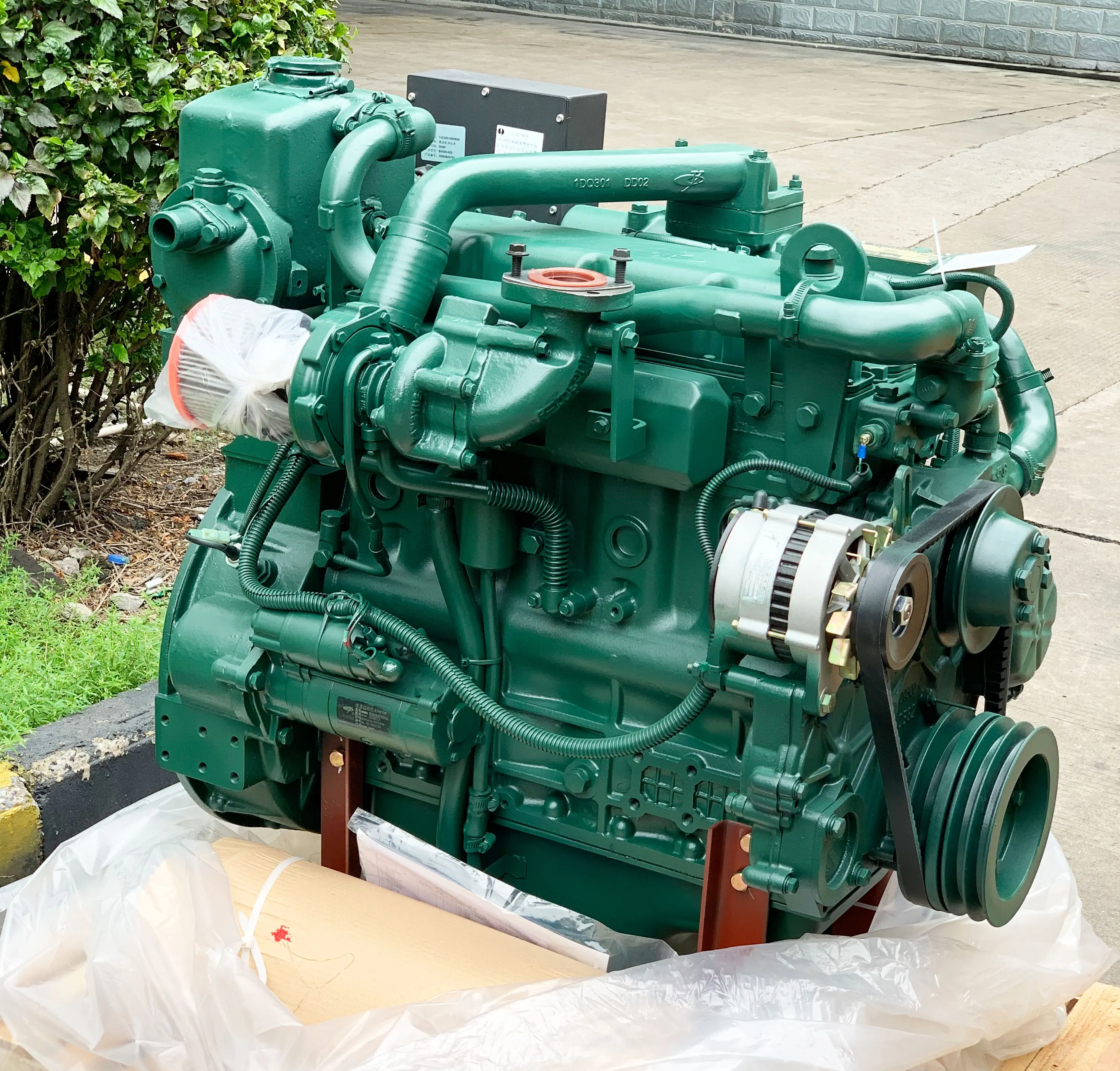  Судовой двигатель 40hp 50hp 60hp 4-тактный дизельный с водяным
