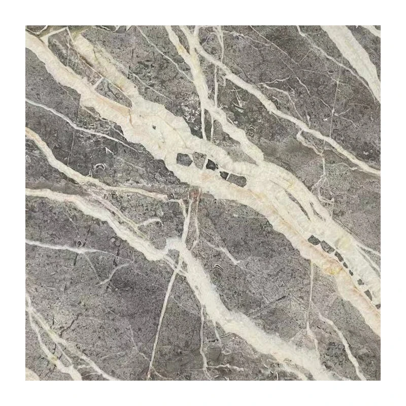 Italy Casso Grey Marble Natural Stone 2mm for Floor Tiles