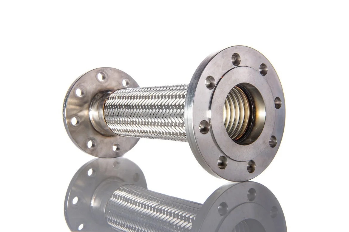 Flexible Metal Pipe Compensator SS316 SS304 Corrugated Bellow