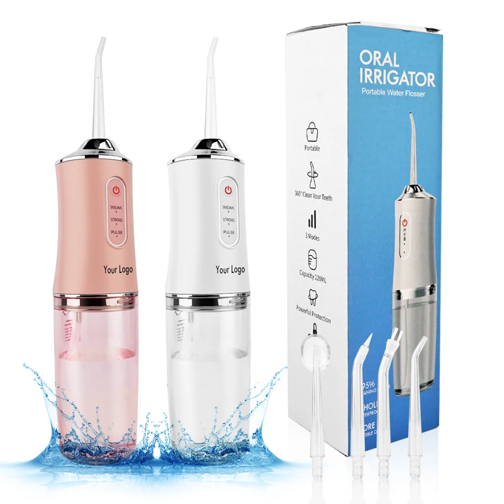 Portable Oral Care Irrigator Water Dental Flosser Water Jet Toothbrush Tooth Irrigator Implement Teeth Cleaner Oral Hygiene