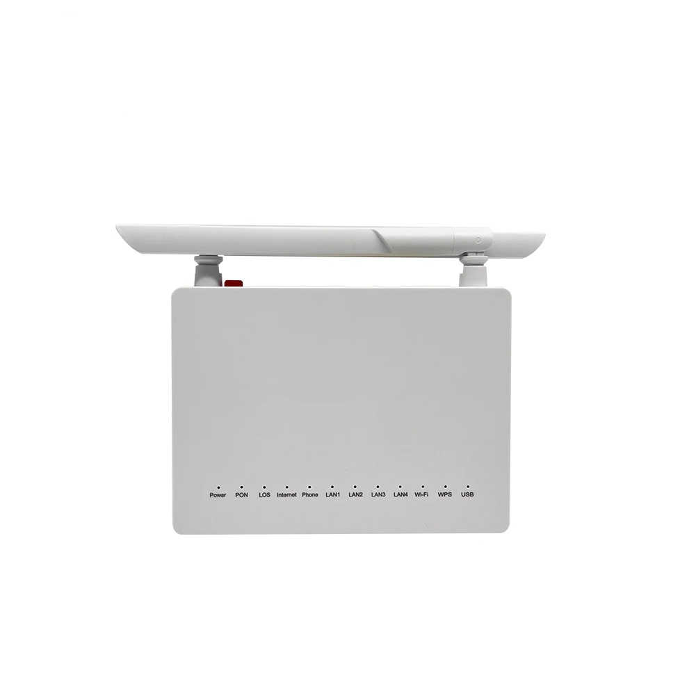 FTTH ZTE GPON ONU F663NV3A 1GE+3FE+1POT+WIFI Modem ONT External Antenna English Firmware Fiber Optic Equipment ONU GPON ONT