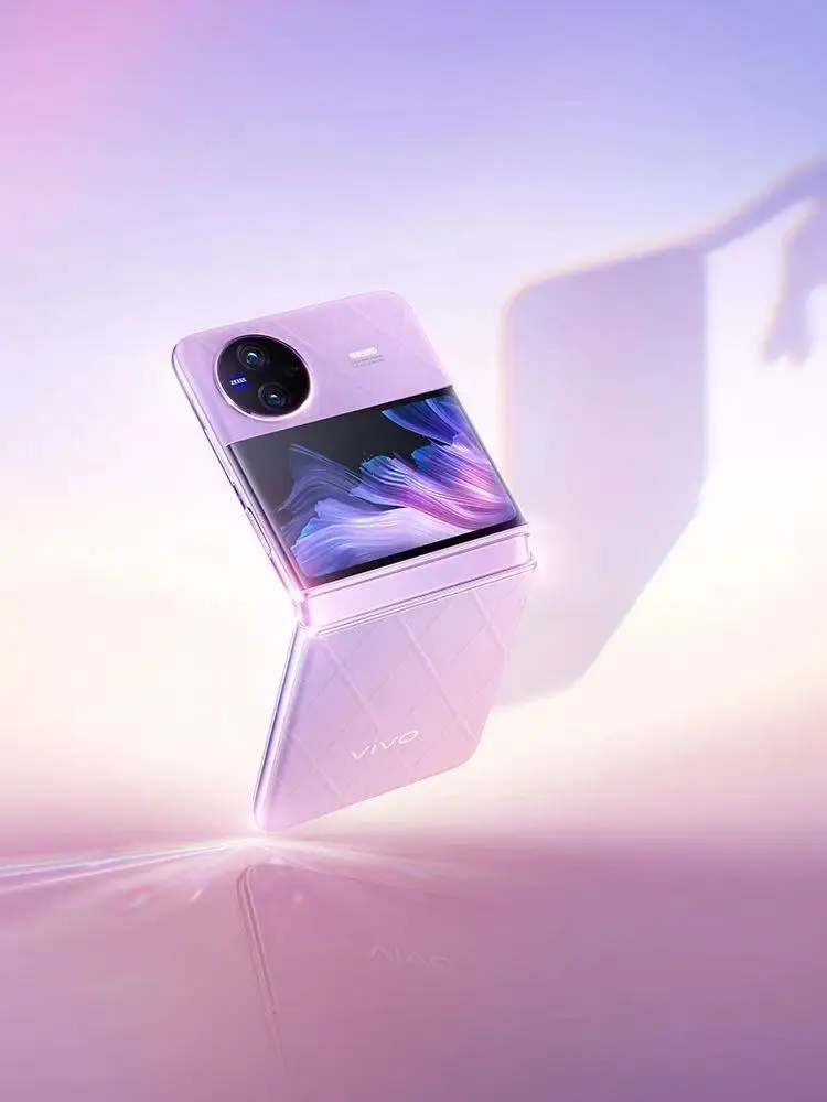 New arrival Vivo X Flip Folding Screen 5g Mobile Phone 6.74 Inch Amoled Snapdragon 8+ 44w Superflash Charge 50m Tripl Camera Nfc