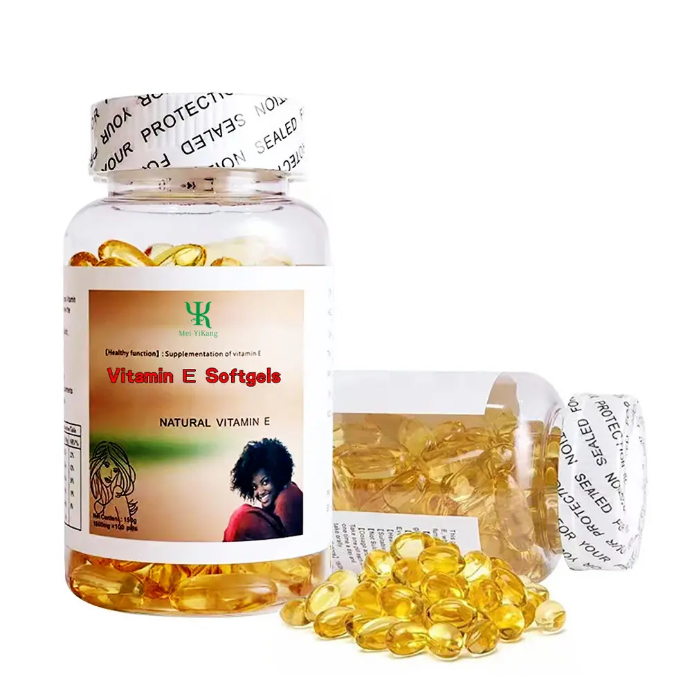 Custom Vitamin E softgels natural formula healthy body Multivitamin and Mineral Softge Energy Dietary Supplements