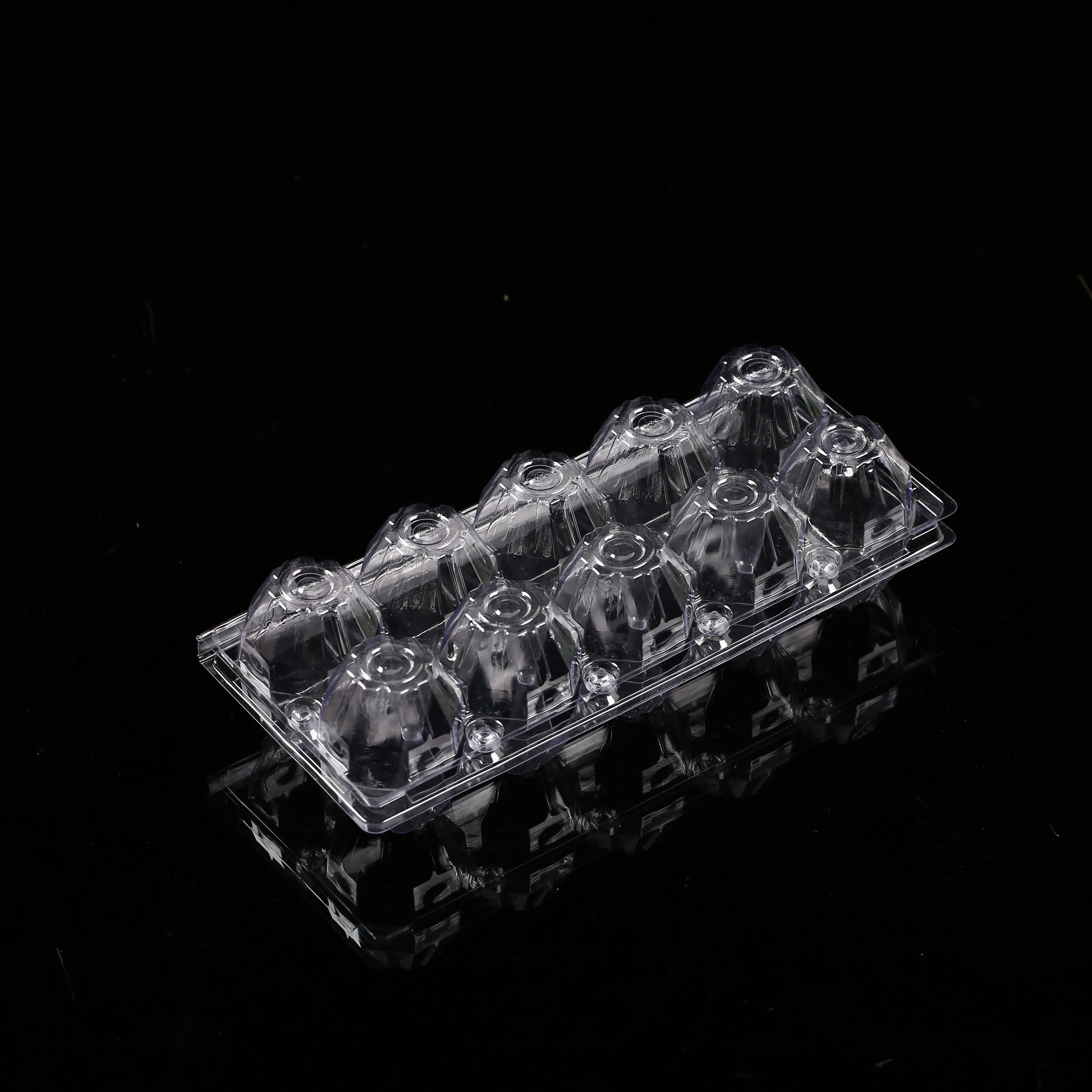 Clear 10 Egg tray quail egg tray