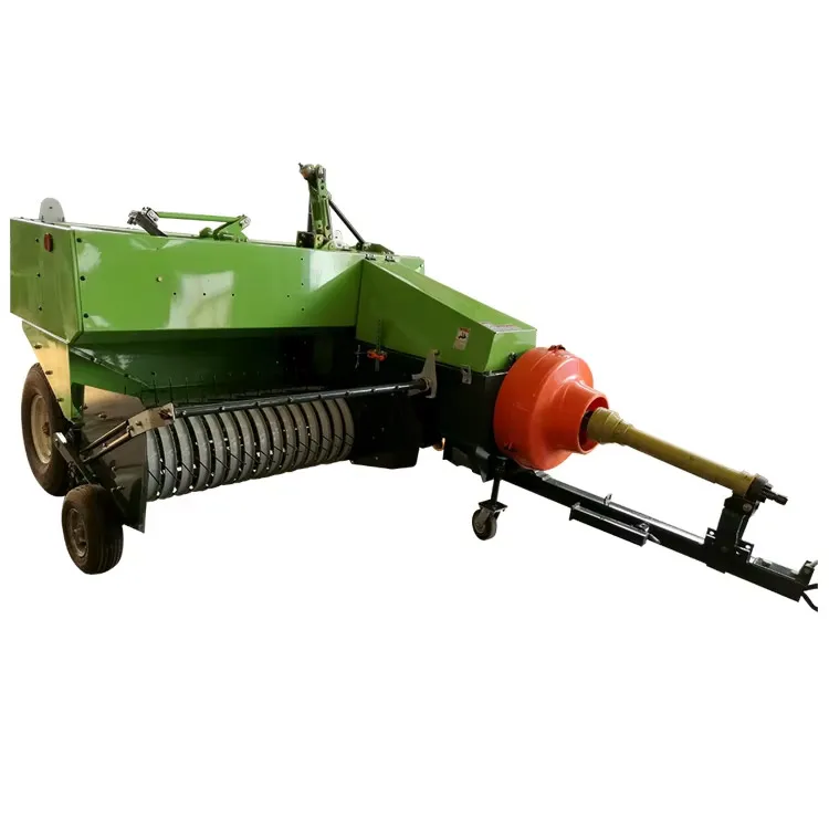 Best quality farm hay baler and wrapper pine straw crops baler mini square hay baler machine for sale