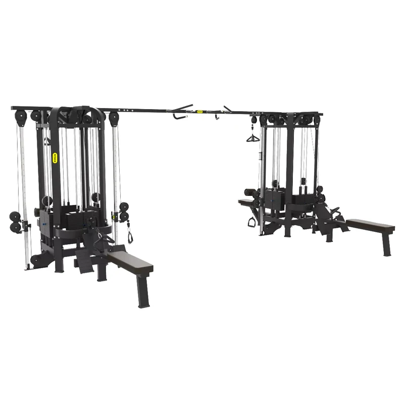 Wemax gym equipment multi use P95 cable crossover fitness machine home Jungle 8 station