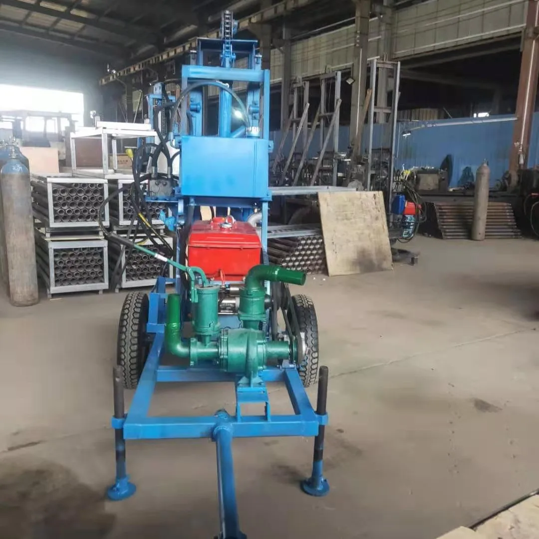 Cheap price deep well drilling machine hydraulic water well drilling rig tractor mounted