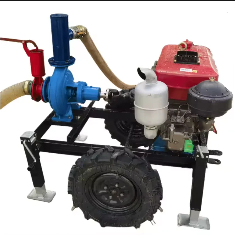 80BP-80-260 High-Pressure Diesel Irrigation Water Pump Iron Centrifugal Agricultural River Irrigation System Motor Power Rated