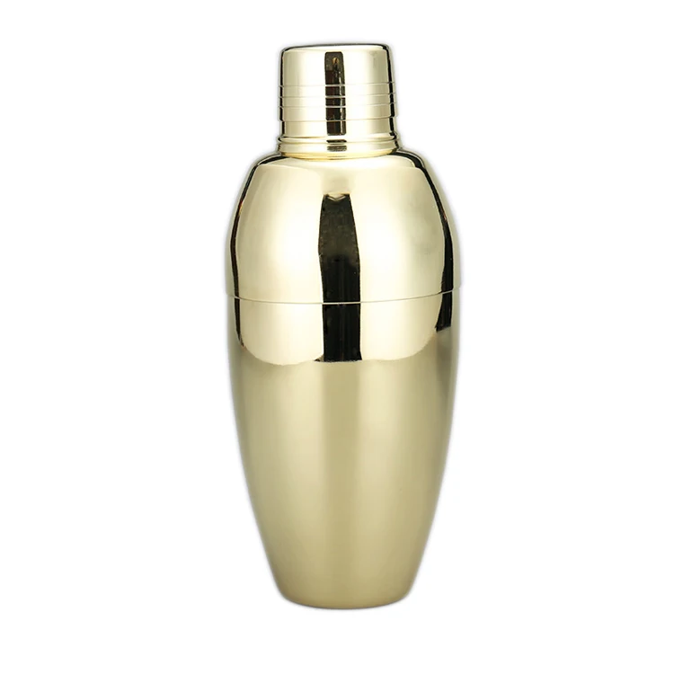 Manufacturers sell 304 Stainless Steel Cocktail Shaker 500ml New American Style Shaker Bar Milk Tea Shop General Bar Tools