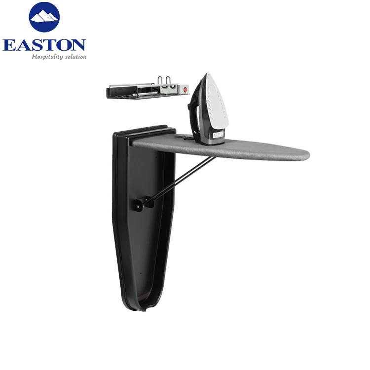 China supplies hotel steam iron and Wall mounted ironing board with storage