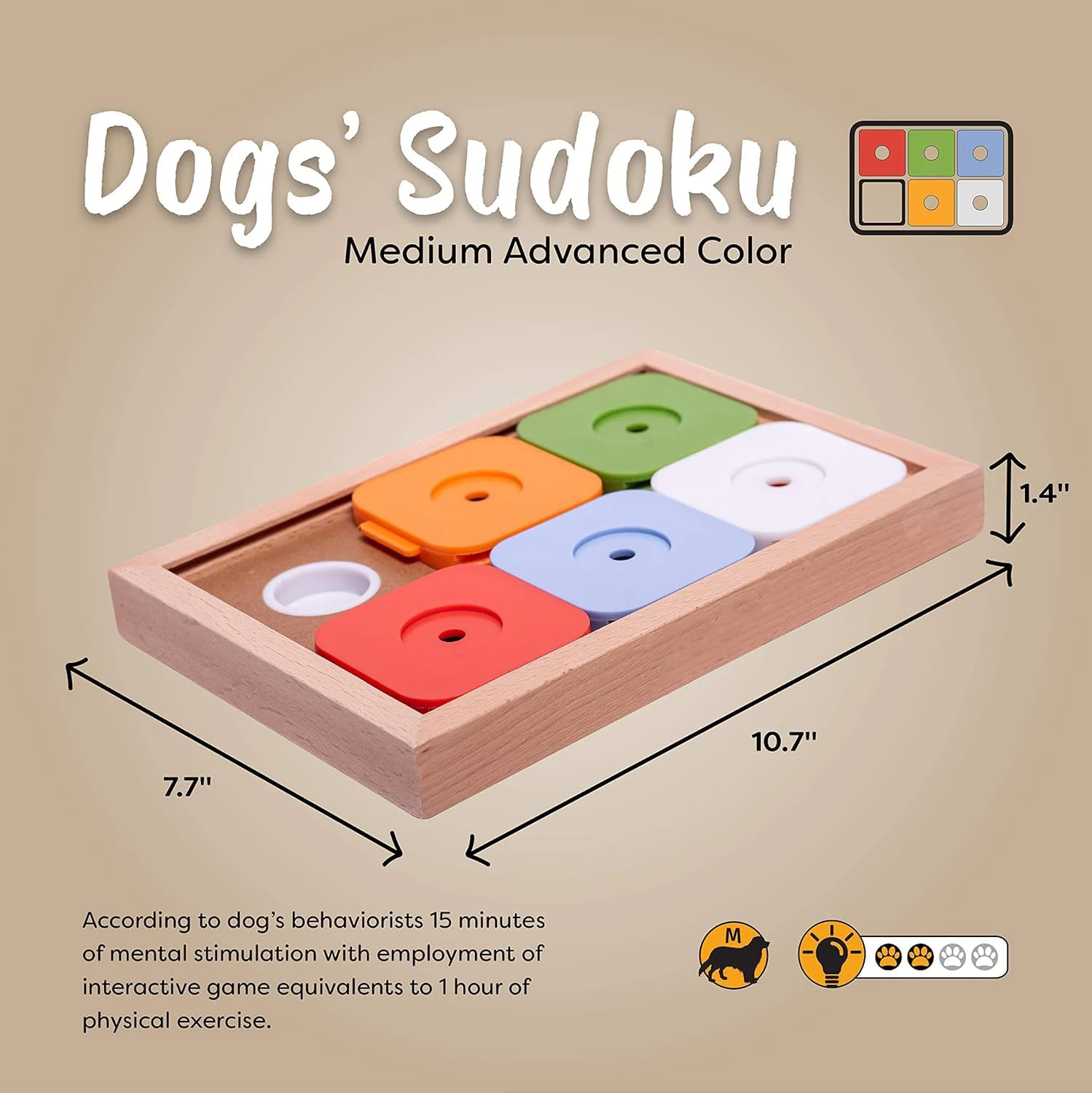 Custom Interactive Jigsaw Puzzle Games Training Smart Toys Dog Interactive Toys Dog Sudoku