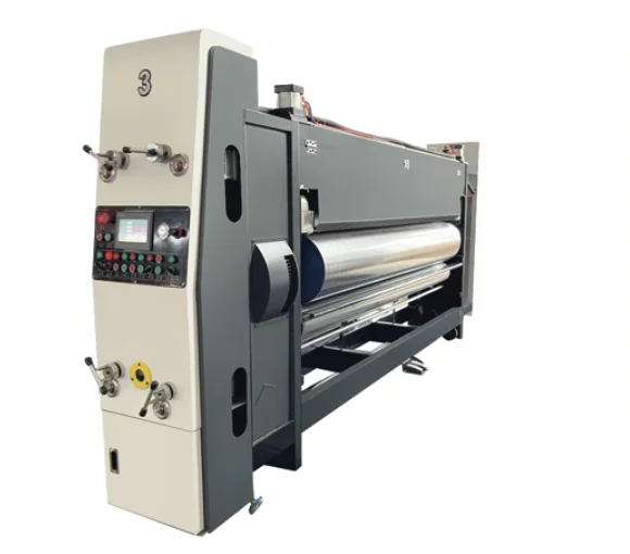 Lead edge feeder colors Flexo printer slotter rotary die cutter machine/corrugated carton box printing slotting die cutting