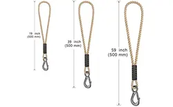 6FT  73Inch outdoor hammock strap solid braided nylon swing hanging rope